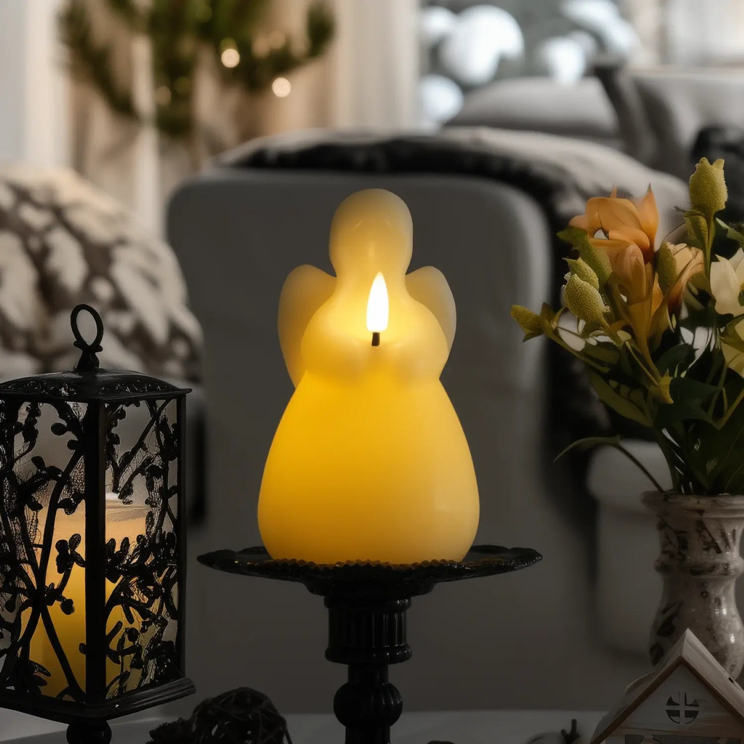 Angel Wax Candle – 3.6" Width