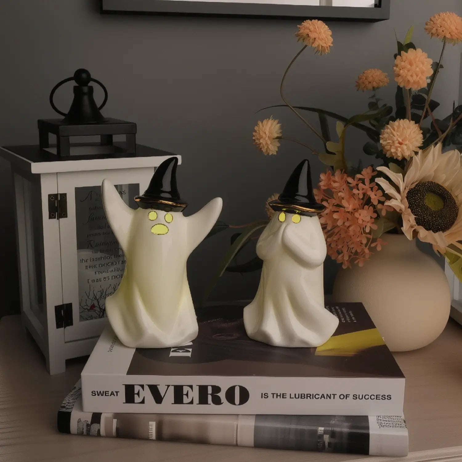 Ghost Ceramic Lamp – Set of 2