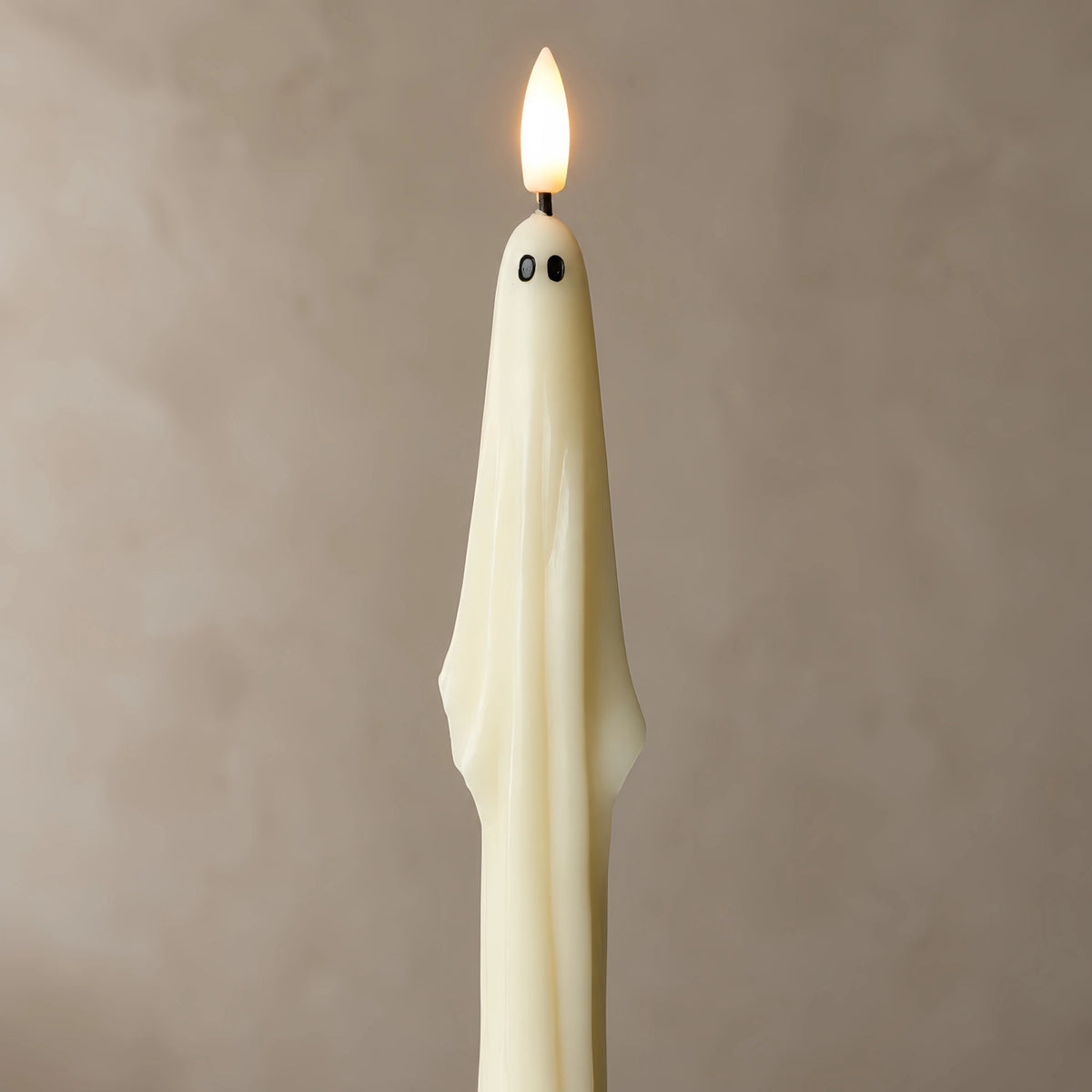 Ghost Flameless Taper Candles – Set of 2