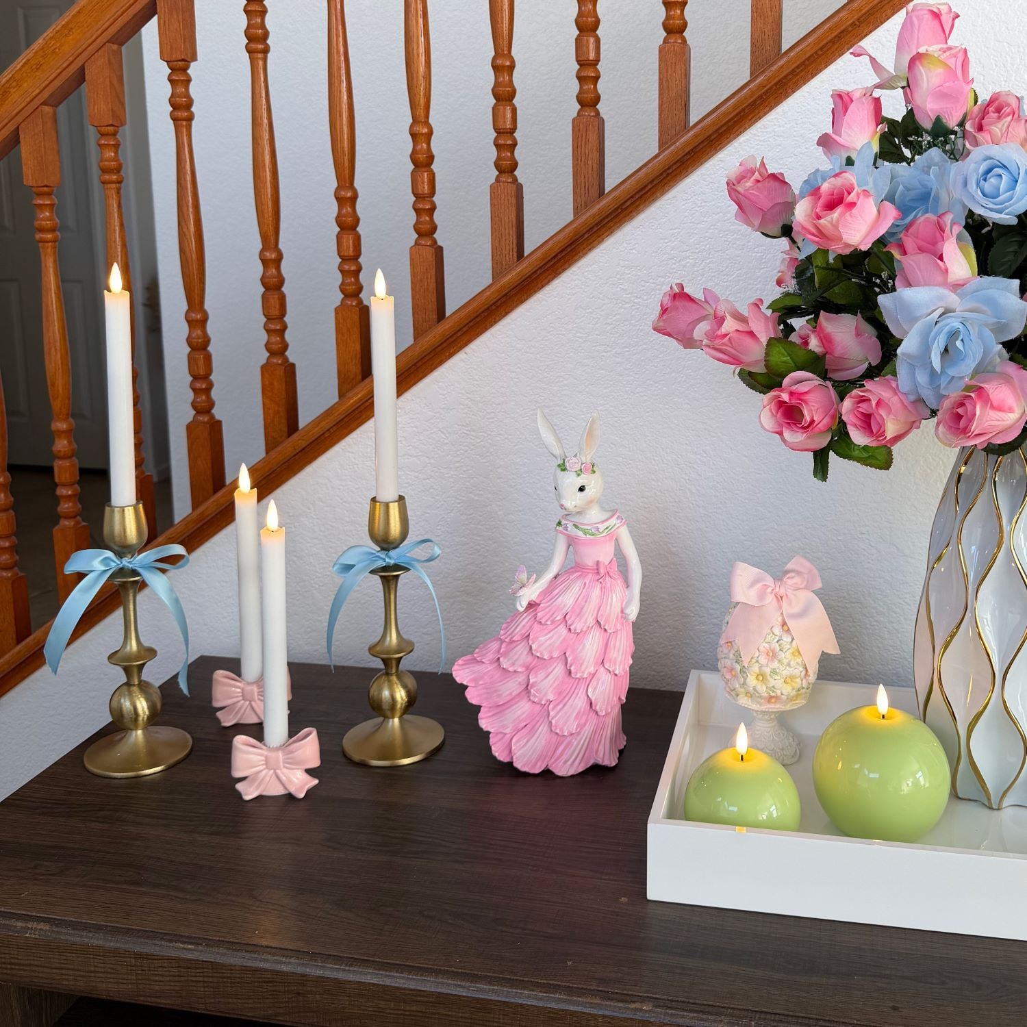 Flameless Sphere Candles – Set of 2