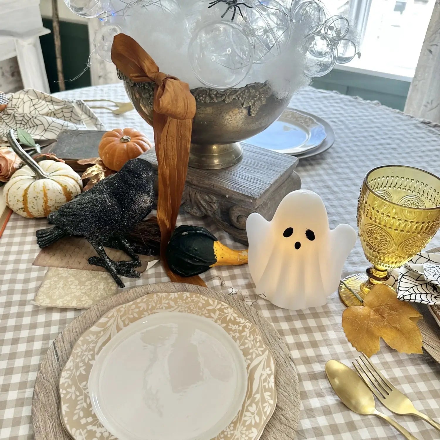 Ghost Wax Candle – 5" Width