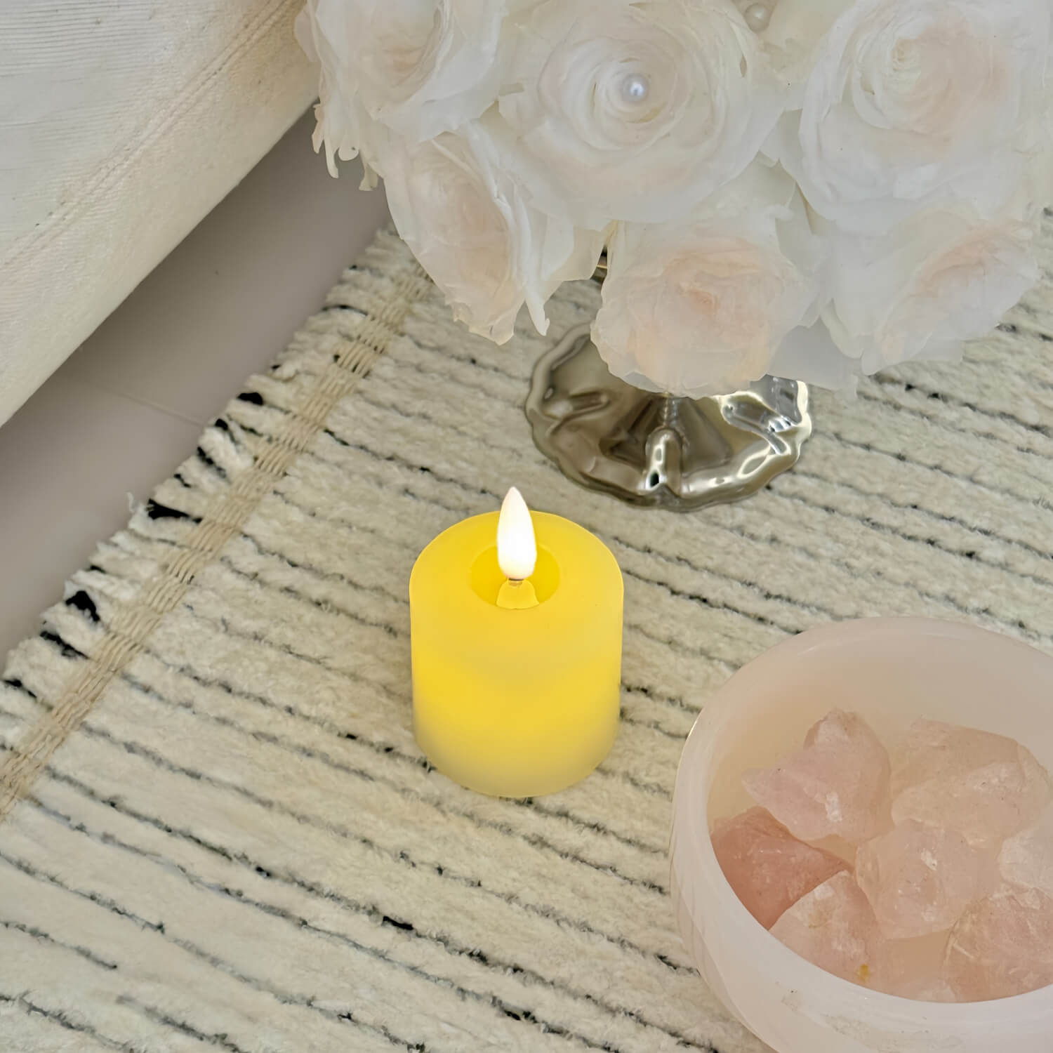 Flameless Votive Candles – Set of 8