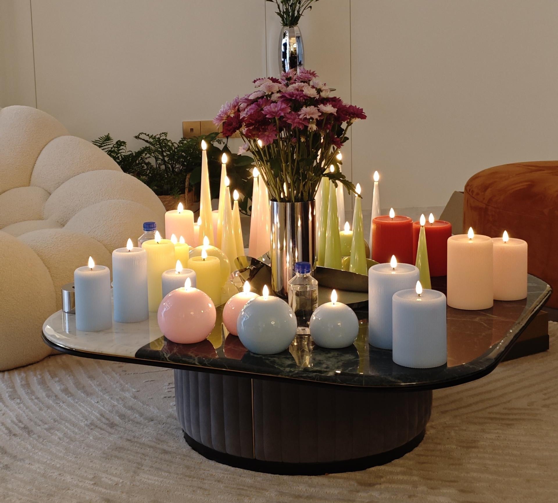 Flameless Candle Set: A Warm and Elegant Touch for Your Home