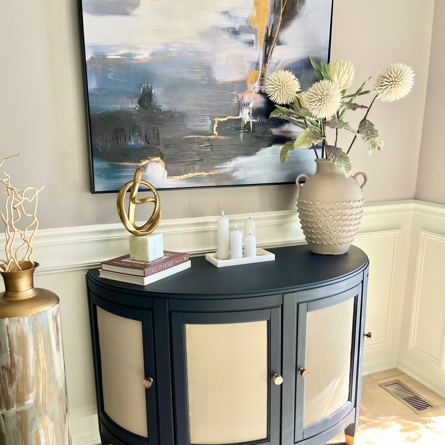 Dome Slim Pillar Candles – Set of 4