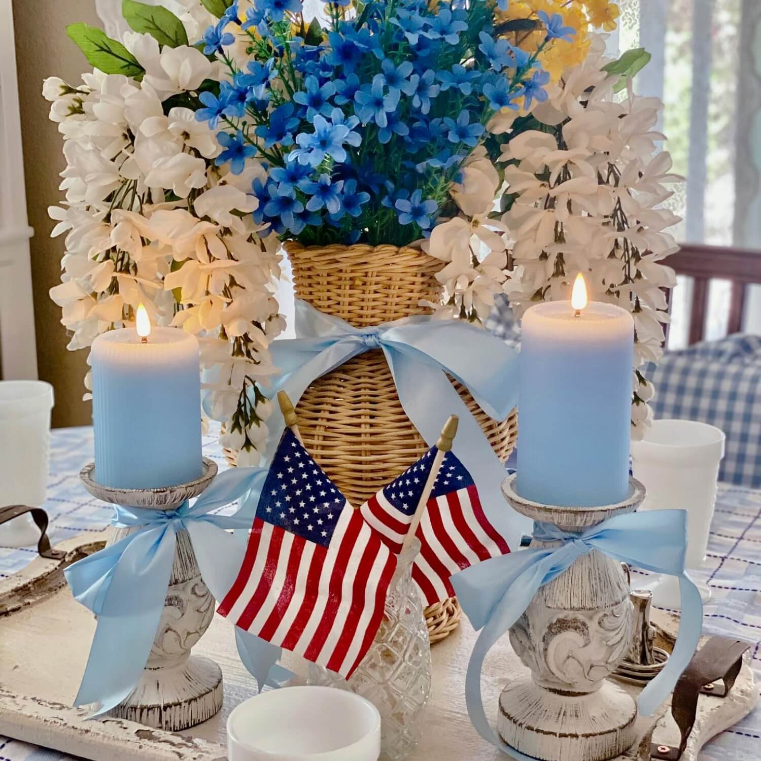 Fluted Pillar Candles – Set of 3