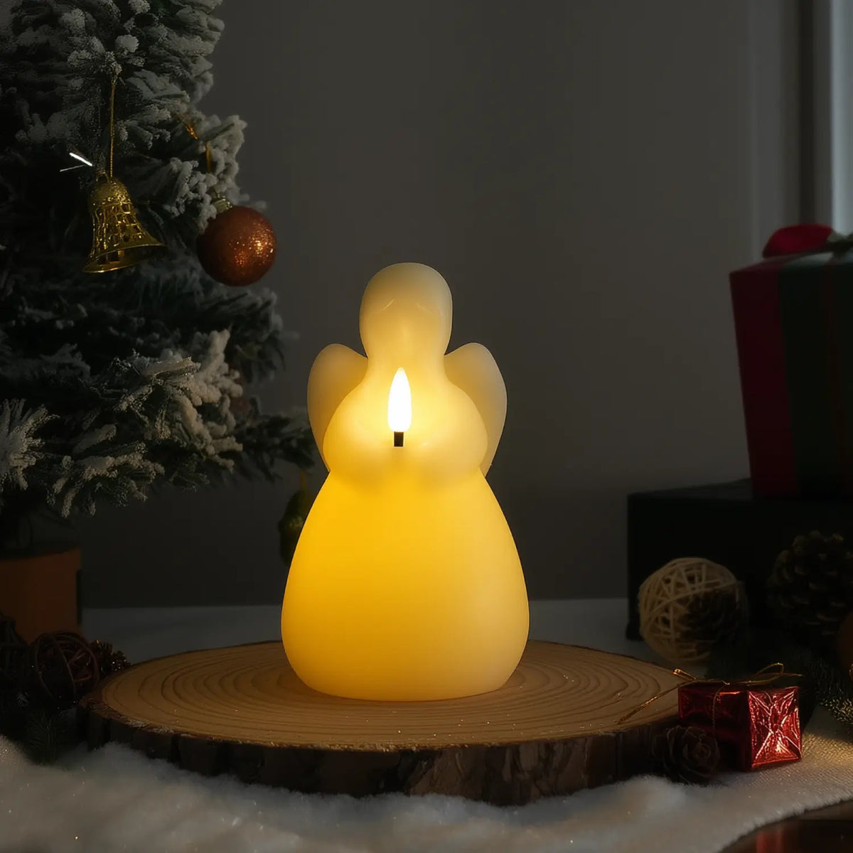 Angel Wax Candle – 3.6" Width