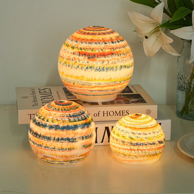 Nebula Glass Orbs – Set of 3