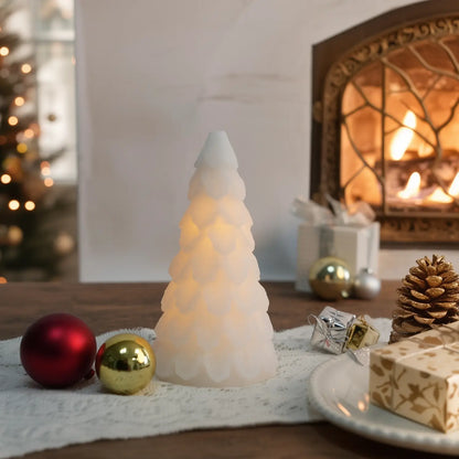 Christmas Tree Wax Candle – 3.8" Width