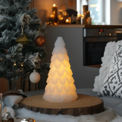 Christmas Tree Wax Candle – 3.8" Width