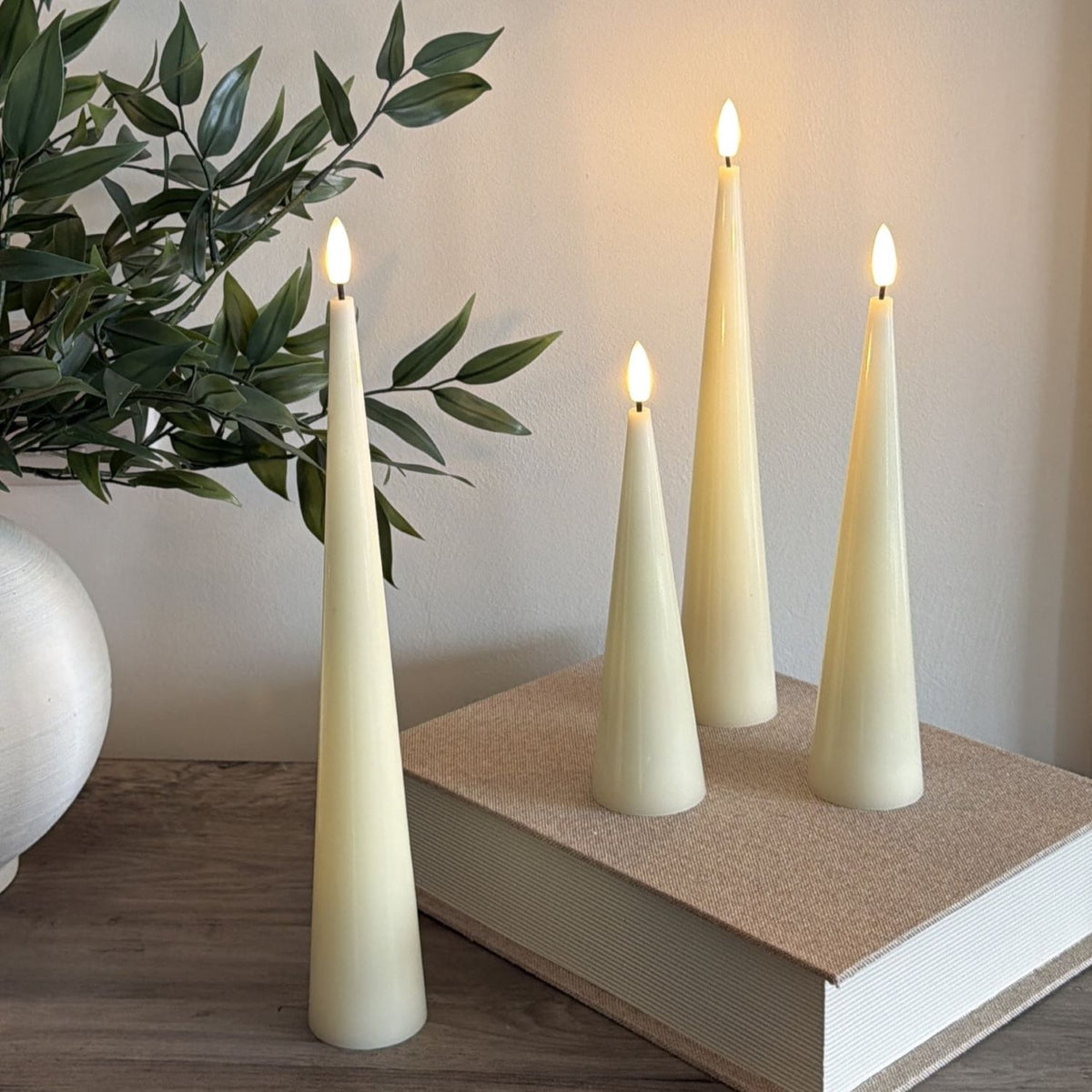 Cone Candles – Set 4
