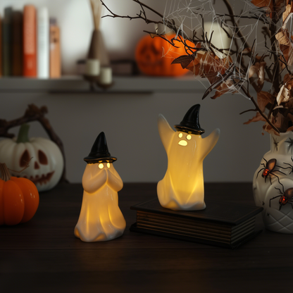 Ghost Ceramic Lamp, Set of 2