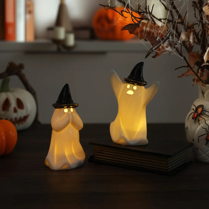 Ghost Ceramic Lamp – Set of 2