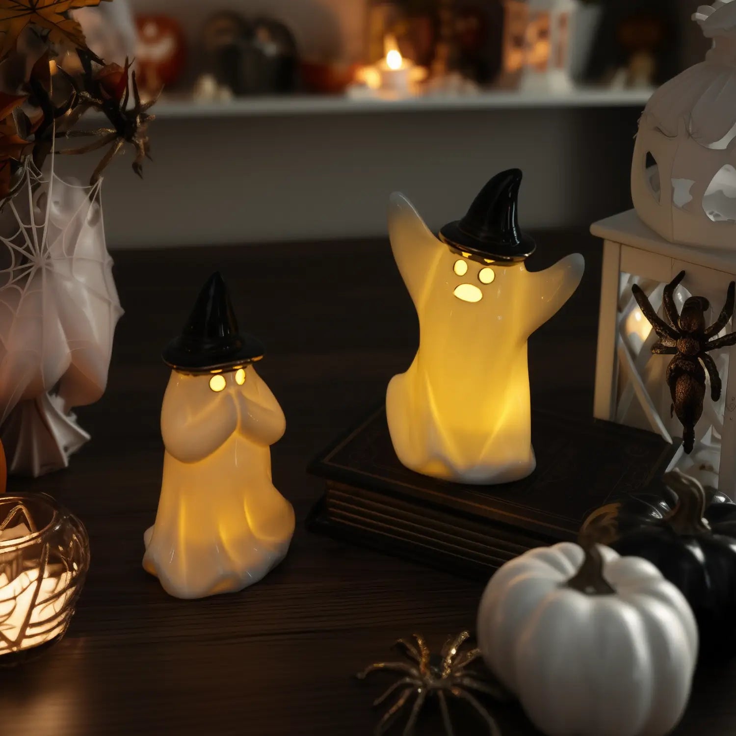 Ghost Ceramic Lamp – Set of 2