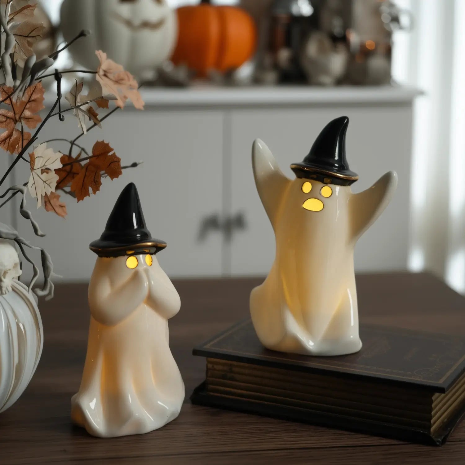 Ghost Ceramic Lamp – Set of 2