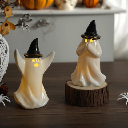 Ghost Ceramic Lamp – Set of 2
