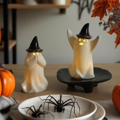 Ghost Ceramic Lamp – Set of 2