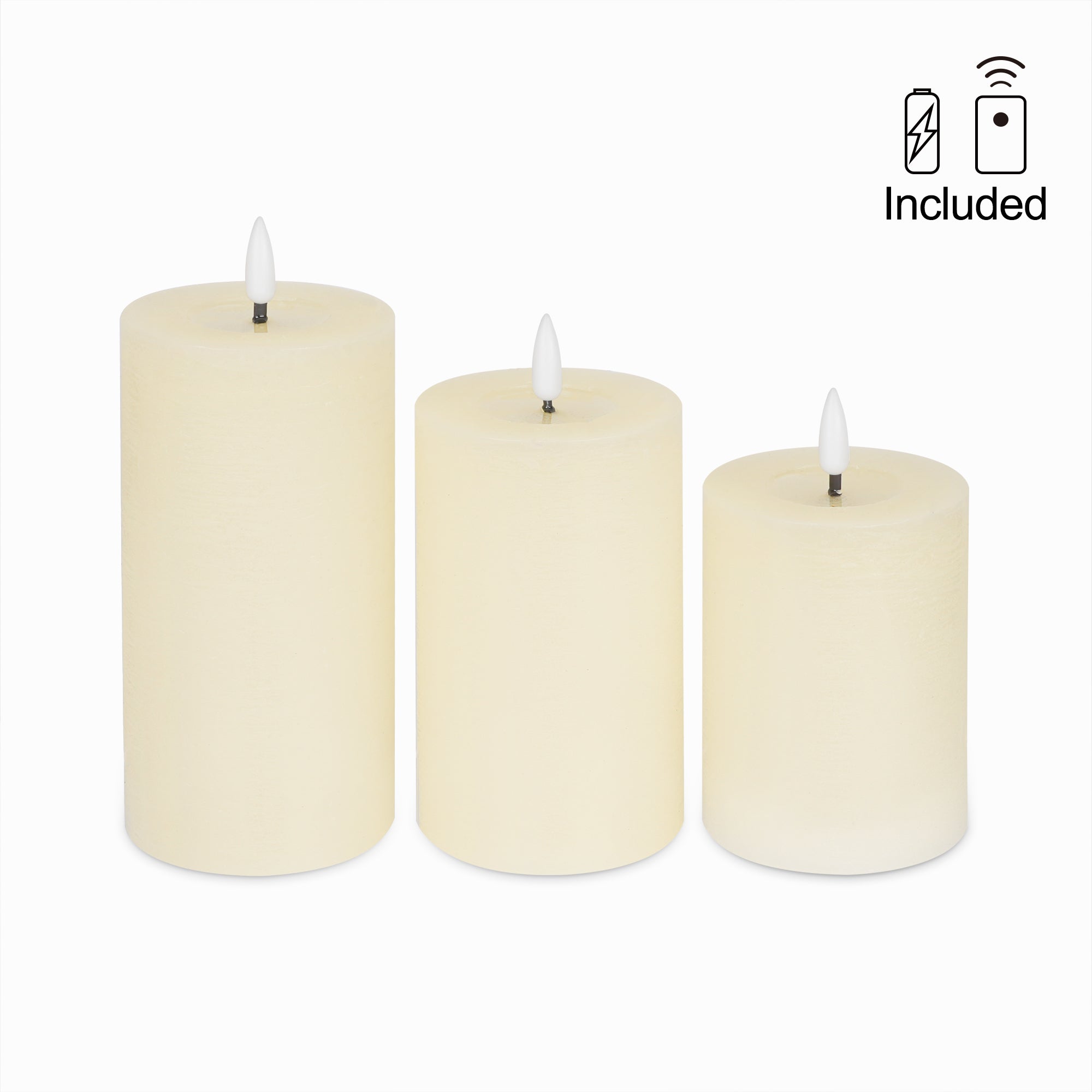 Flat Pillar Candles