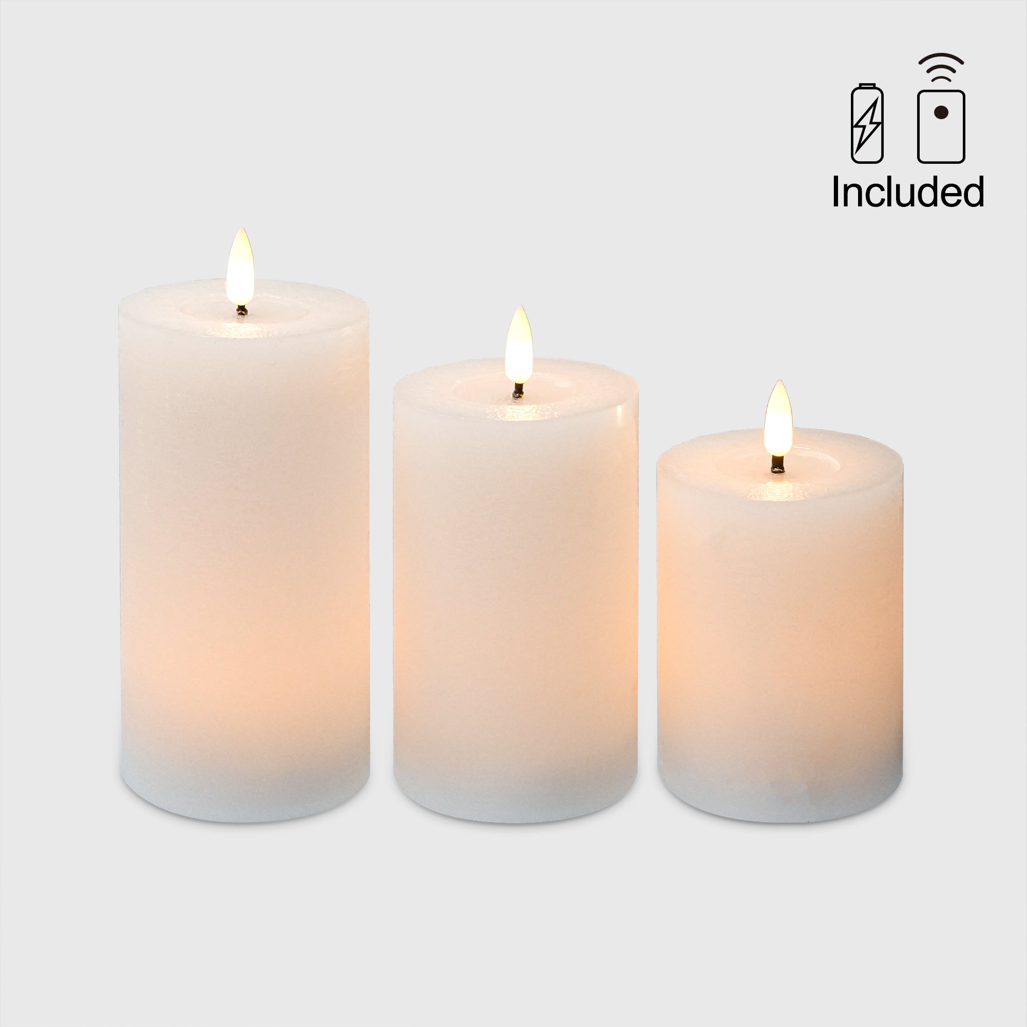 Flat Pillar Candles