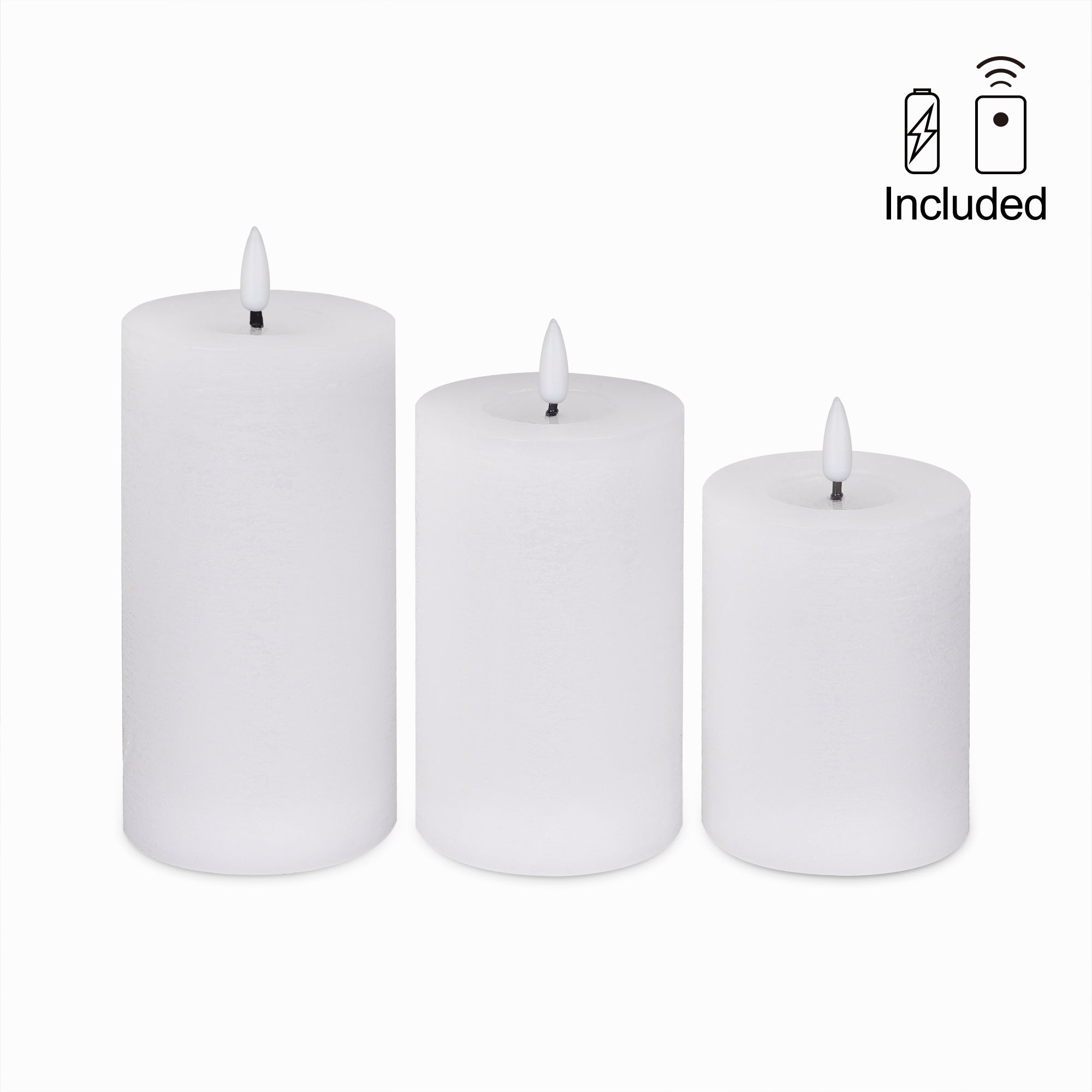Flat Pillar Candles