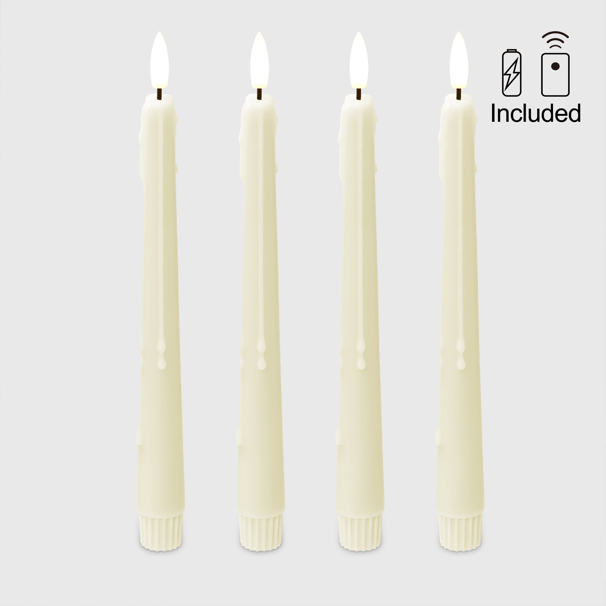 Wax Drip Taper Candles