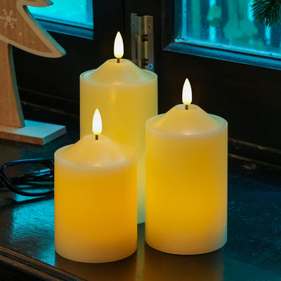 Dome Pillar Candles 2