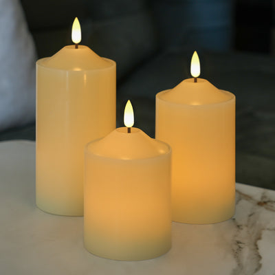 Dome Pillar Candles 2