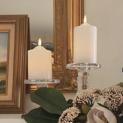 Dome Pillar Candles – Set of 3