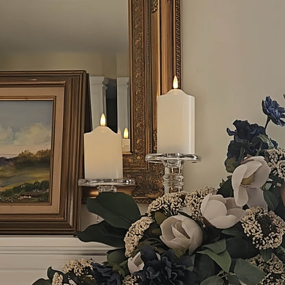 Dome Pillar Candles – Set of 3