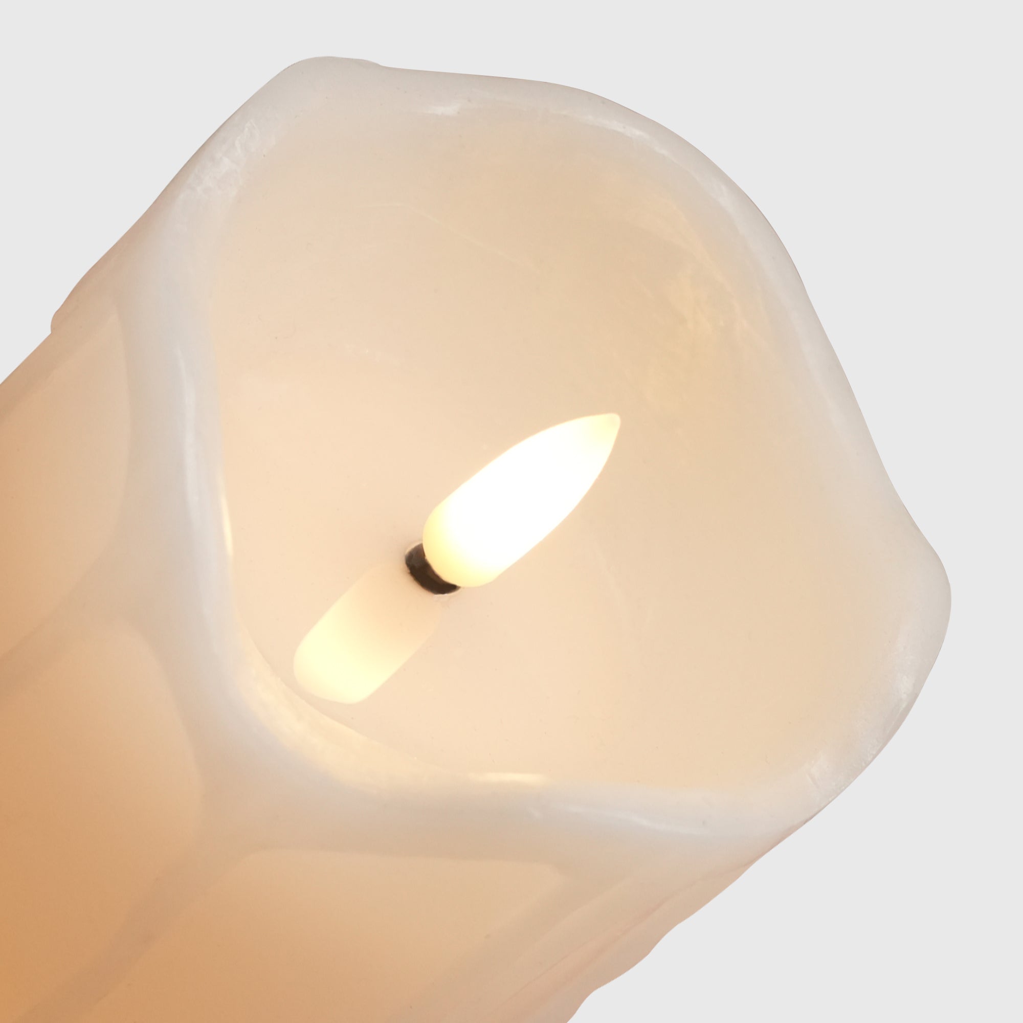 Melted Pillar Candles