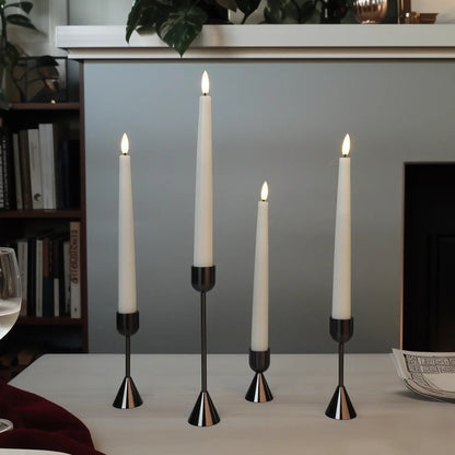 Cone Taper Candles – Set of 4