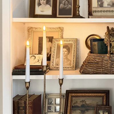 Classic Flameless Taper Candles