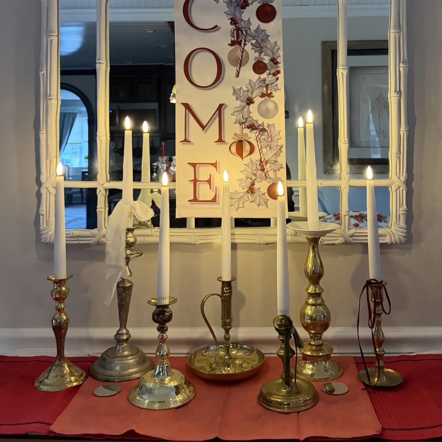 Cone Taper Candles – Set of 4