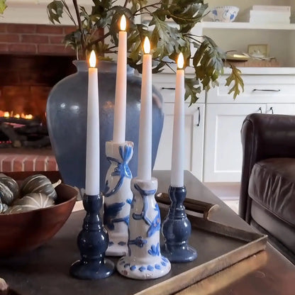 Cone Taper Candles – Set of 4