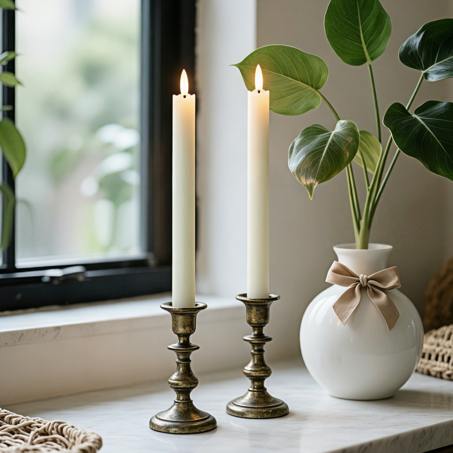 Wave Taper Candles