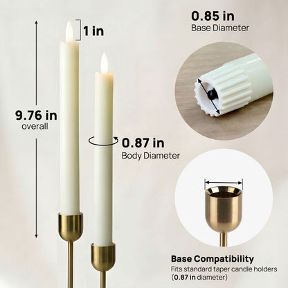 Wave Taper Candles