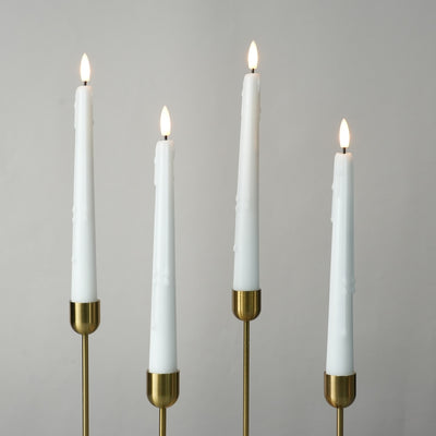 Wax Drip Flameless Taper Candles