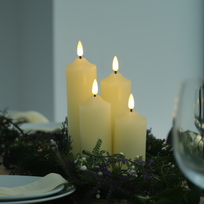 Dome Votive Candles, Set of 4