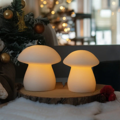 Mushroom Wax Candles – Set of 2