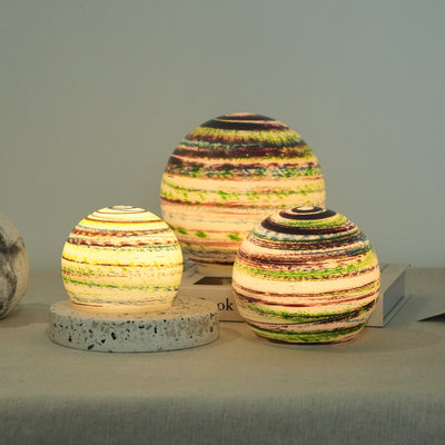 Nebula Glass Orbs – Set of 3