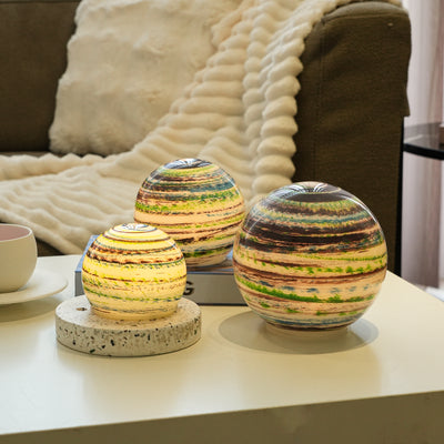 Nebula Glass Orbs – Set of 3
