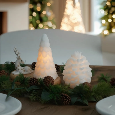 Pinecone Wax Candle – 4.5" Width