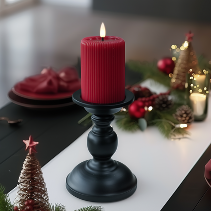 Fluted Pillar Candle