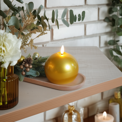 Shiny Sphere Candle