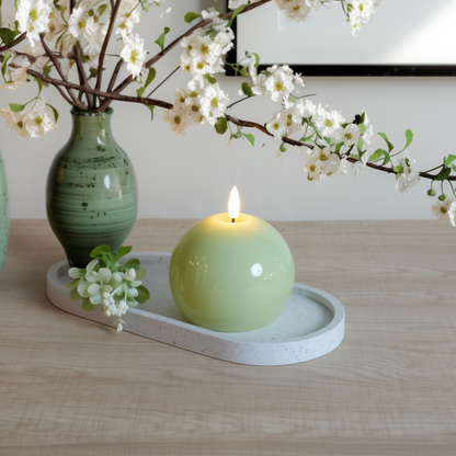Shiny Sphere Candle