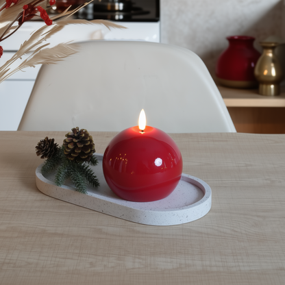 Shiny Sphere Candle