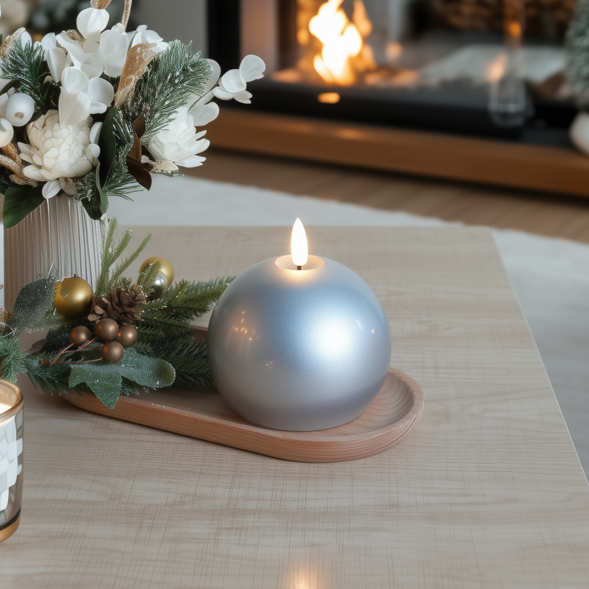 Shiny Sphere Candle