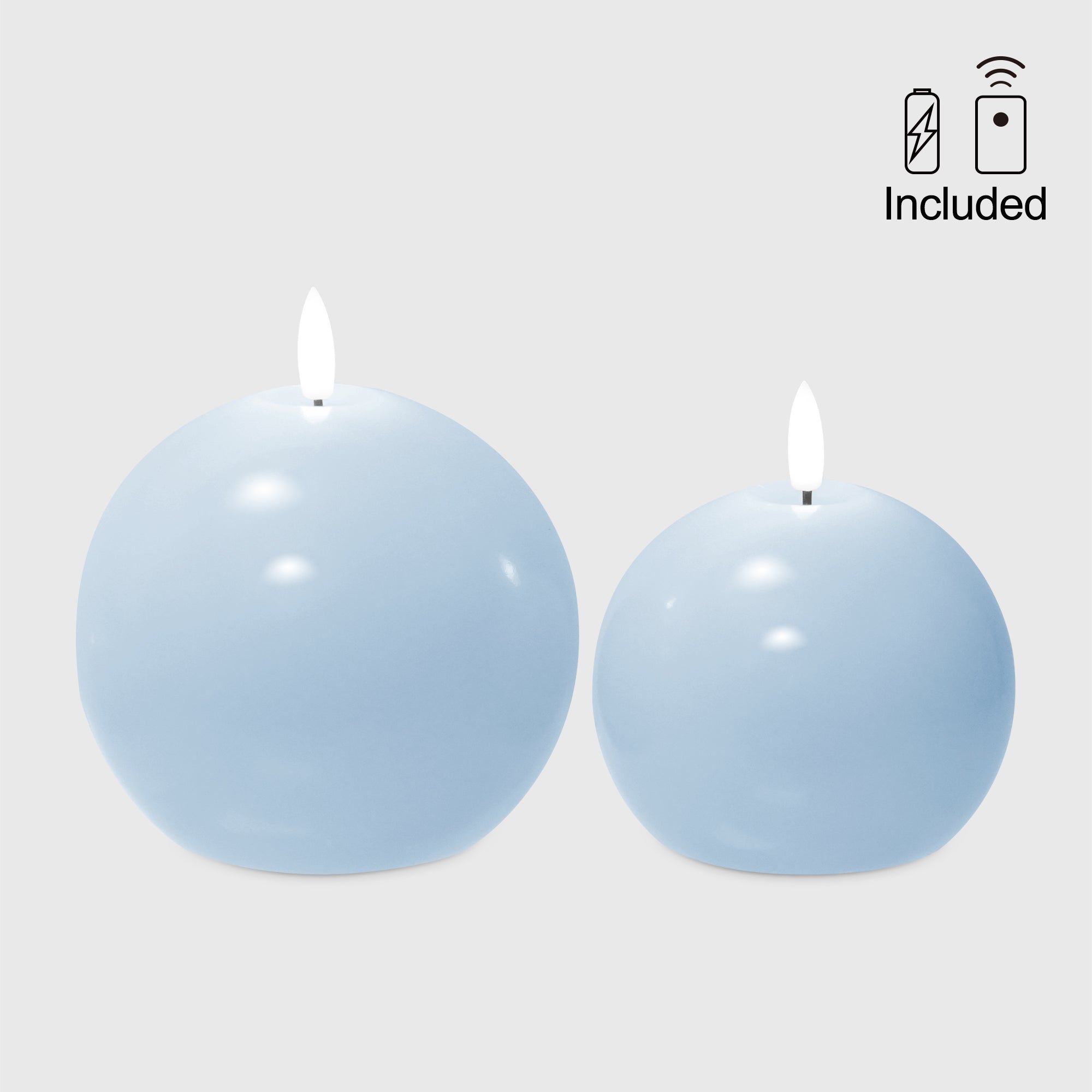 Shiny Sphere Candles