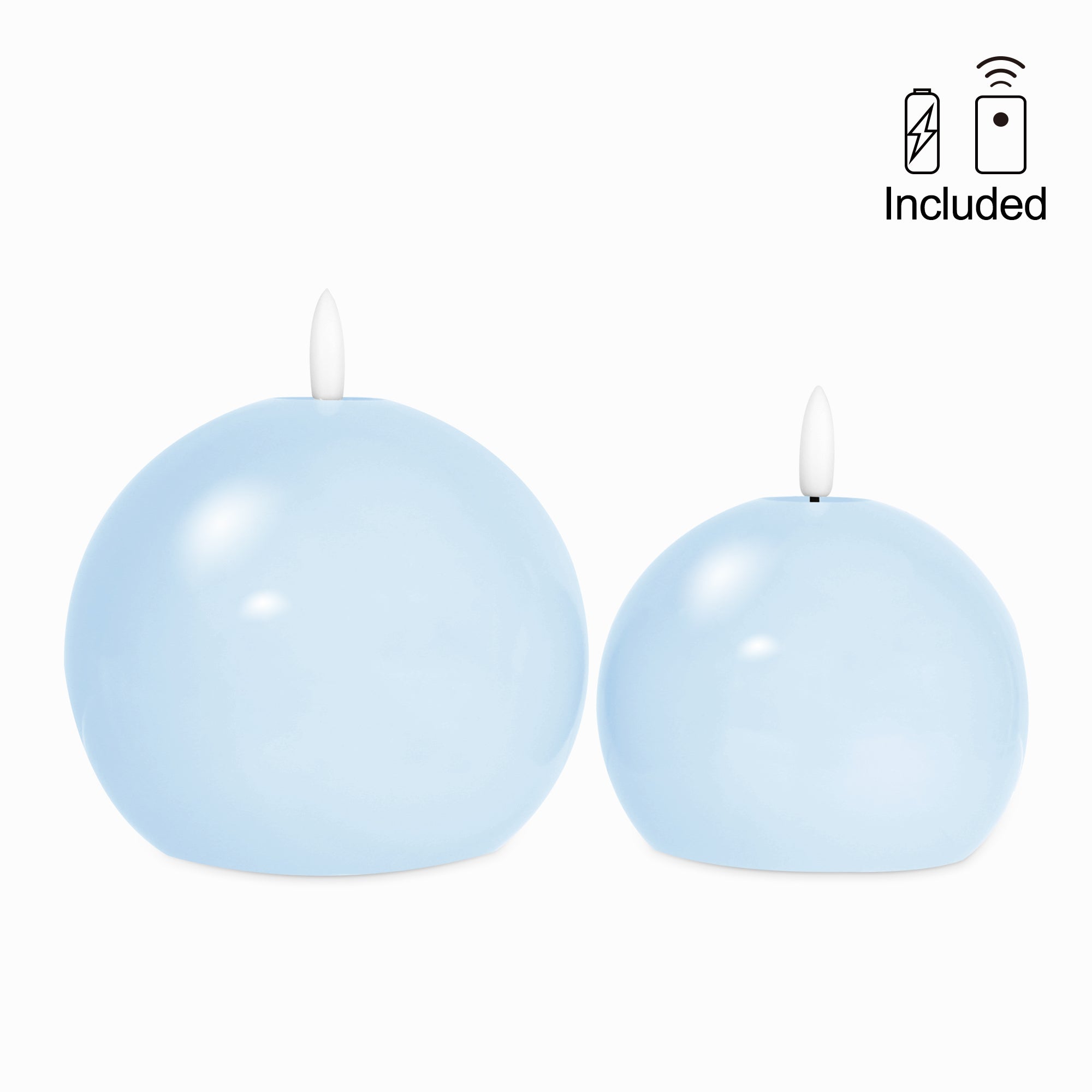 Shiny Sphere Candles