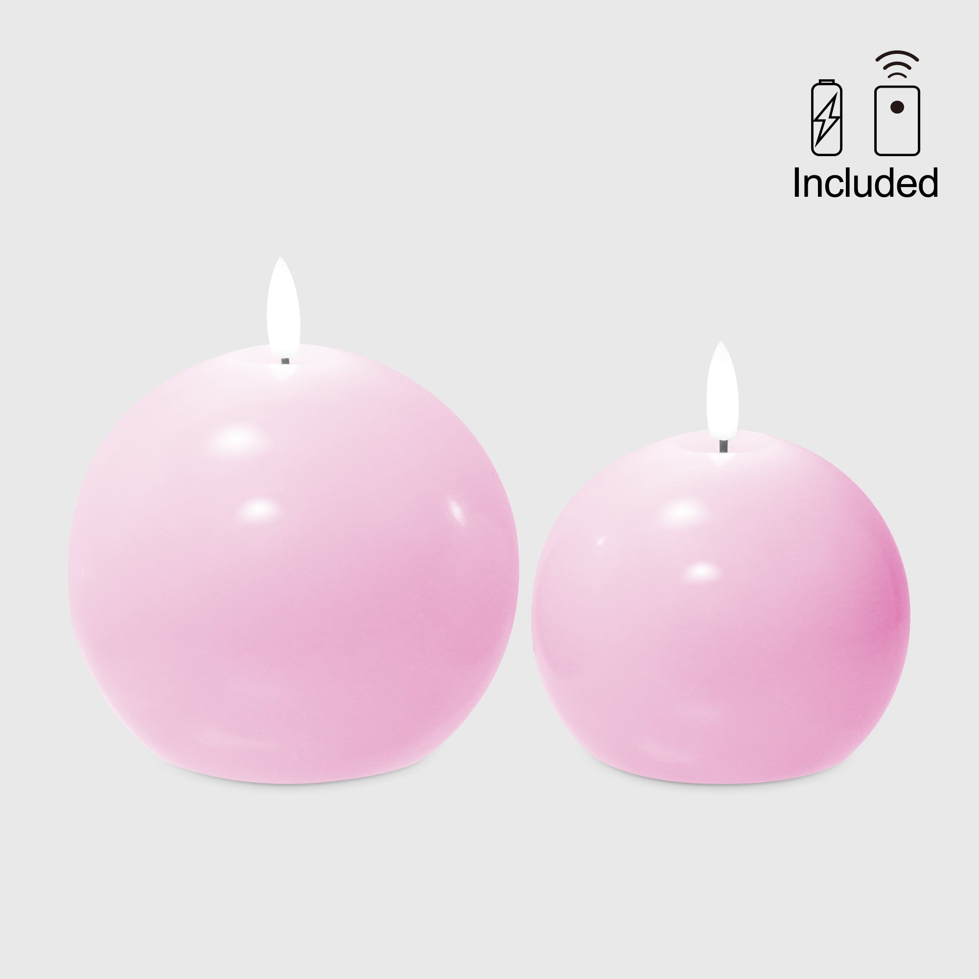 Shiny Sphere Candles