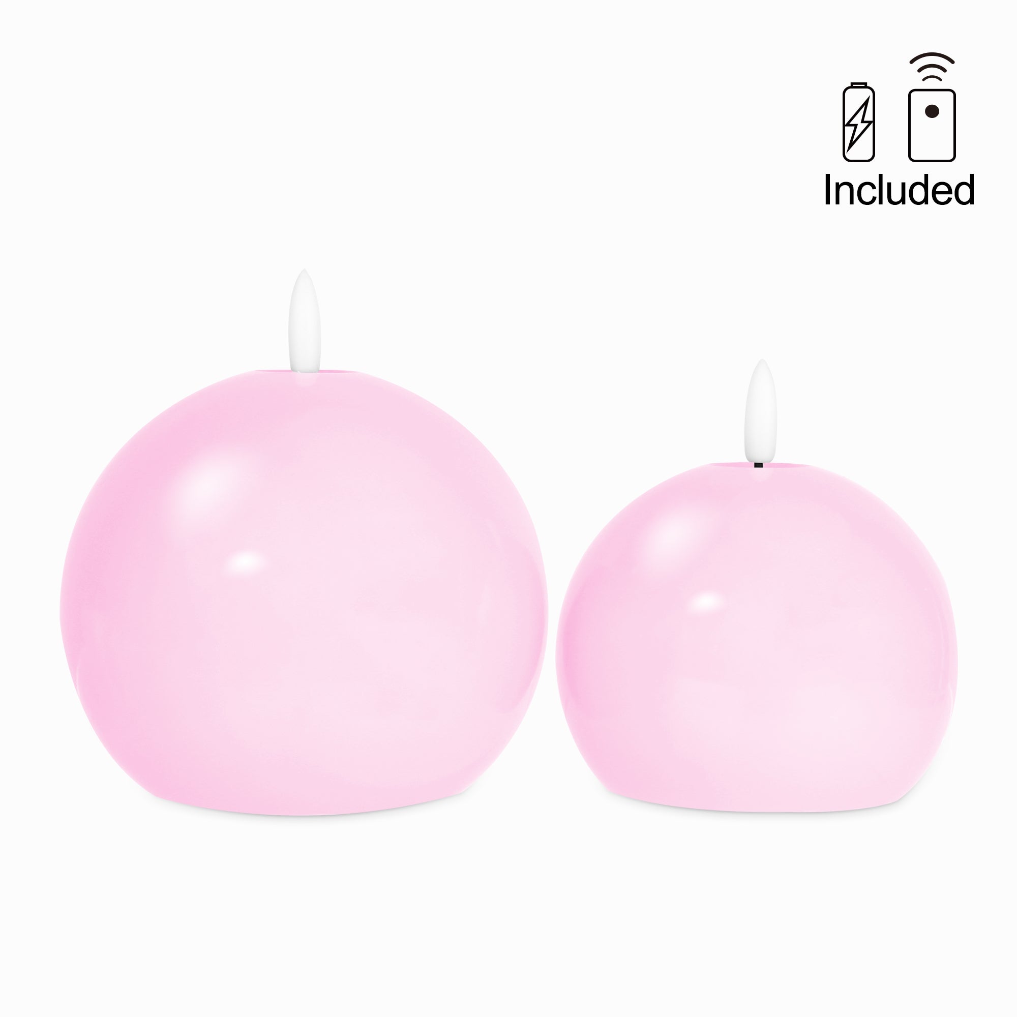 Shiny Sphere Candles
